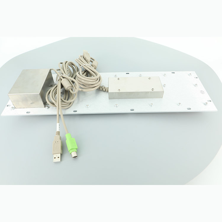 Thông tin Kiosk 304 Bàn phím kim loại công nghiệp bằng thép không gỉ có cổng USB Trackball