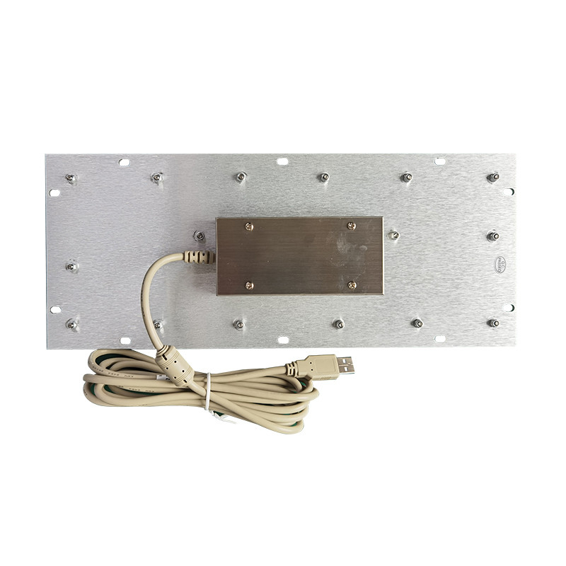 65 phím Dustproof IP65 Bảng phím cấp y tế Bảng phím kim loại thép không gỉ Với giao diện USB
