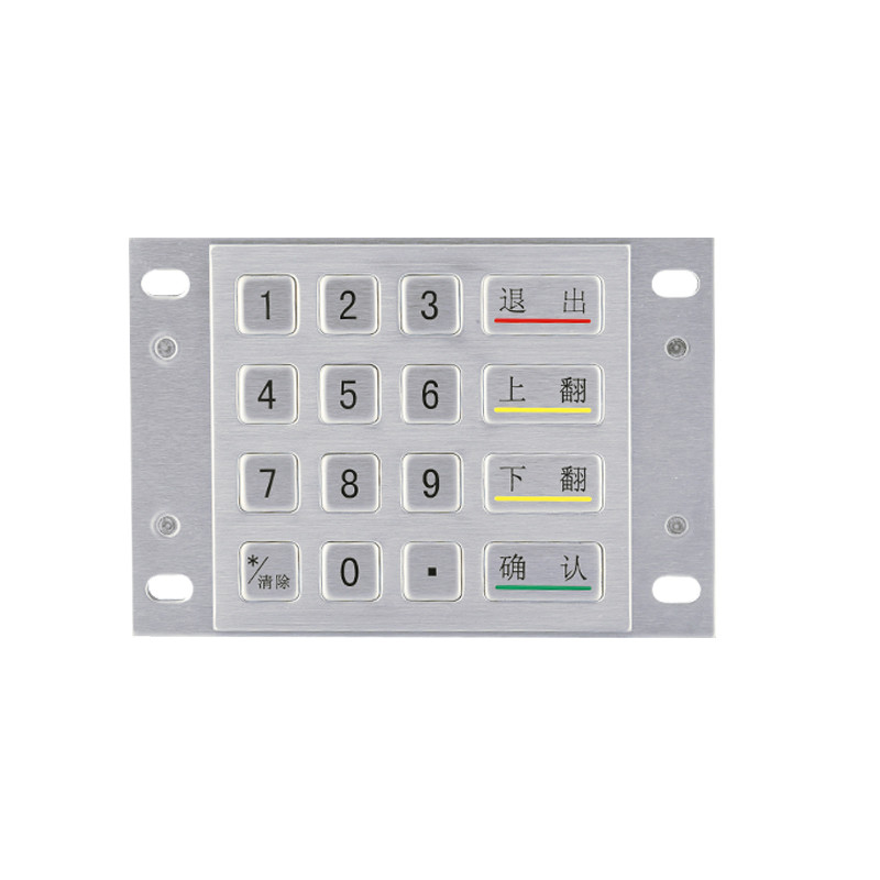 Ki-phím mã hóa EPP Pin Pad DES 3DES Ki-phím mã hóa cho Kiosk thanh toán