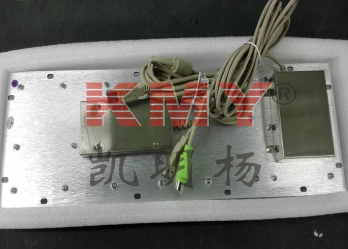Bàn phím kim loại Kiosk tiêu chuẩn 65 phím với bi xoay thiết bị trỏ và cổng USB